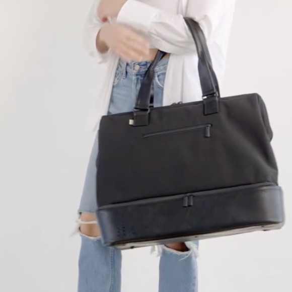 Beis Weekender Bag - Black - Picture 5 of 9